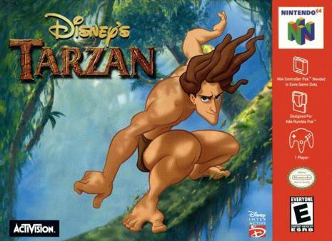 Disney’s Tarzan - Nintendo 64 (N64) video game collectible - Main Image 1