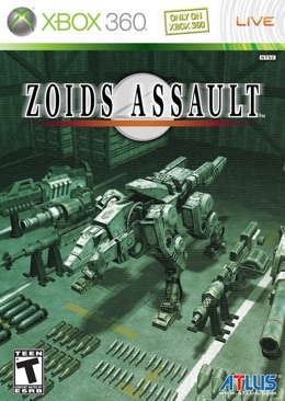 Zoids Assault - Microsoft Xbox 360 (Atlus - 1) video game collectible [Barcode 730865900022] - Main Image 1