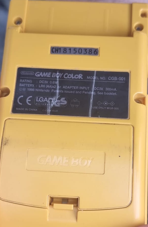 *Console Game Boy Color - Nintendo Game Boy Color video game collectible - Main Image 2