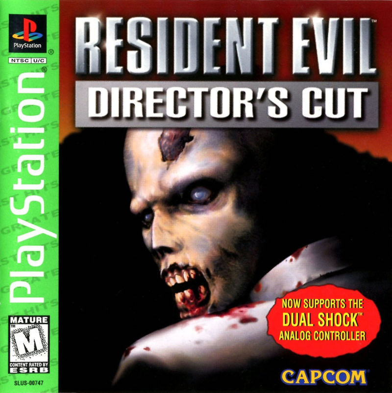 Resident Evil Director’s Cut (Greatest Hits) - Sony PlayStation (Capcom - 1) video game collectible [Barcode 013388210398] - Main Image 3