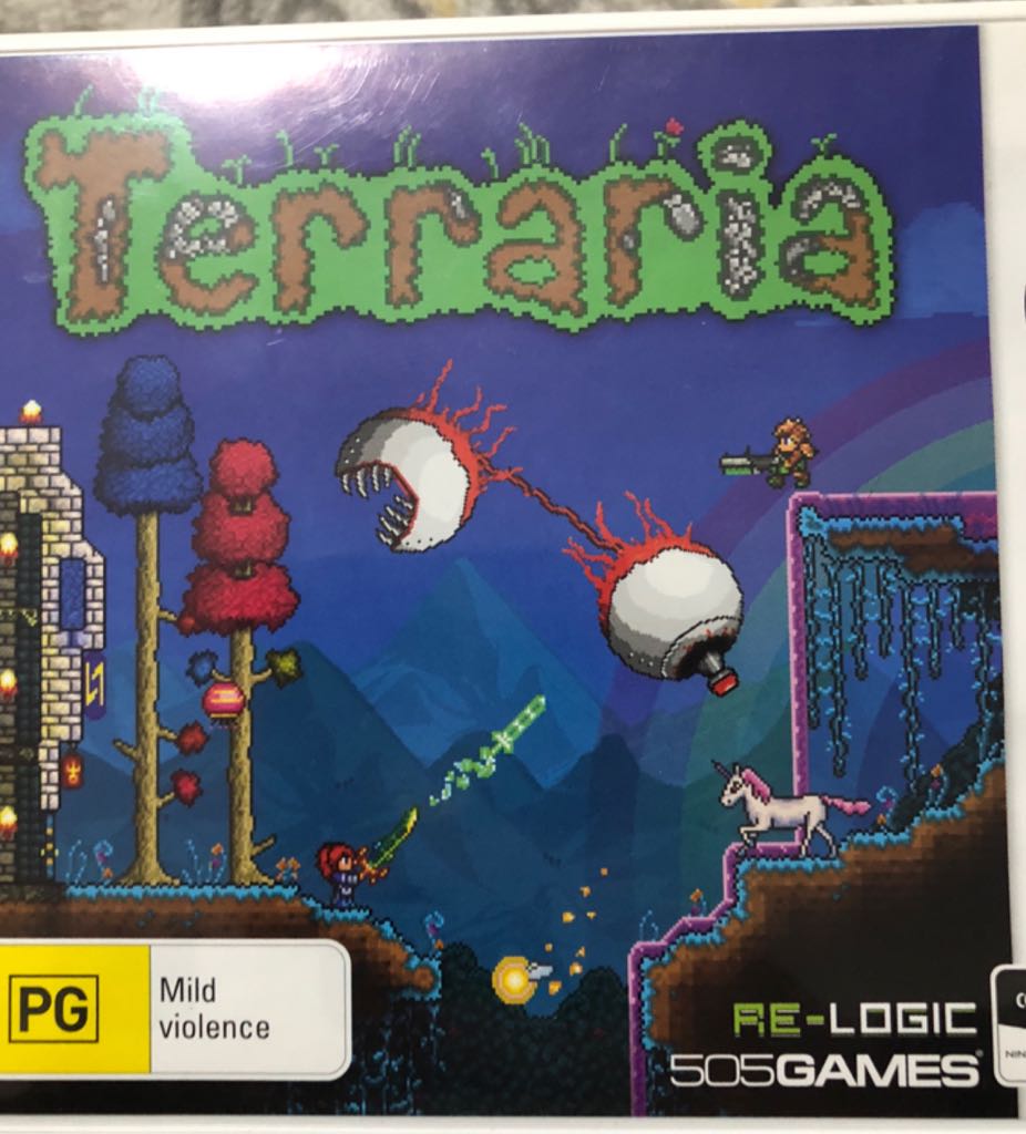 Terraria - Nintendo 3DS video game collectible [Barcode 8023171036830] - Main Image 1