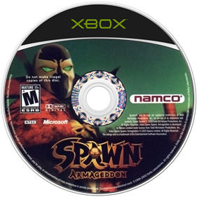 Spawn: Armageddon - Microsoft Xbox (Namco - 1) video game collectible [Barcode 722674200042] - Main Image 3
