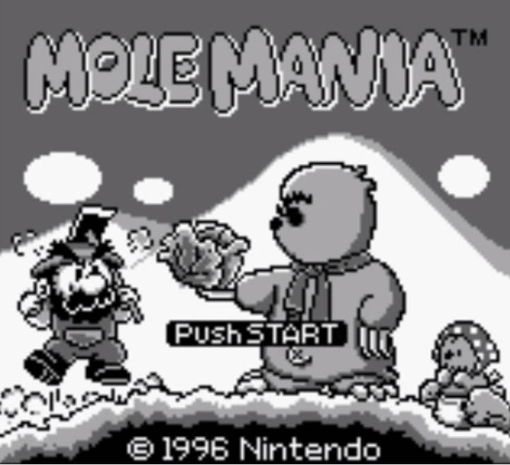 Mole Mania - Nintendo Game Boy (Nintendo - 1) video game collectible [Barcode 045496730567] - Main Image 3