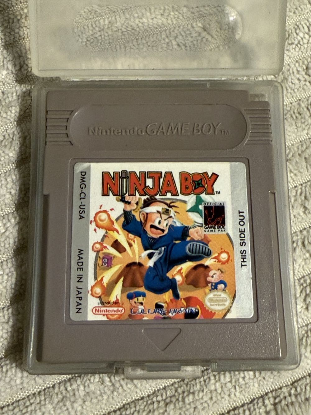 Ninja Boy - Nintendo Game Boy (Culture Brain - 1) video game collectible - Main Image 2