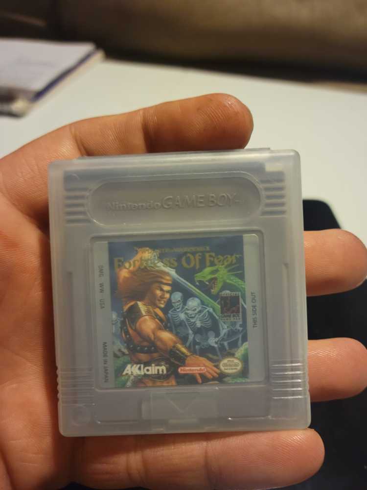 Fortress Of Fear - Nintendo Game Boy (Acclaim Enternainment - 1) video game collectible - Main Image 2