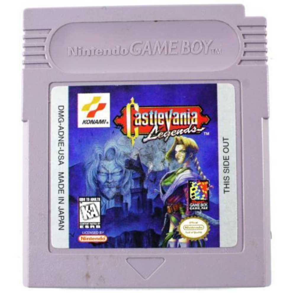 Castlevania: Legends (Cart Only) - Nintendo Game Boy (Konami - 1) video game collectible [Barcode 083717140207] - Main Image 3