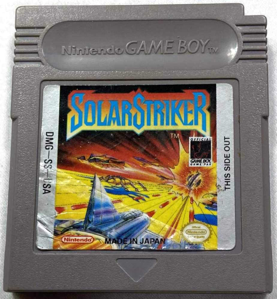 Solar Striker - Nintendo Game Boy (Nintendo - 1) video game collectible [Barcode 045496730055] - Main Image 3