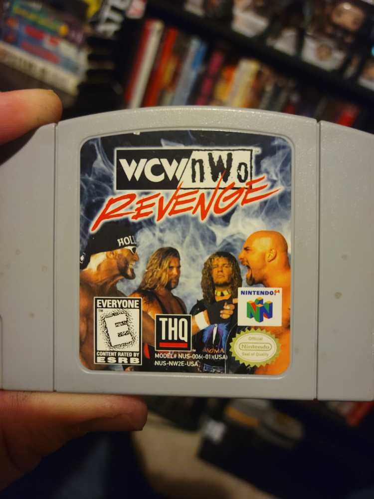 WCW Vs nWo Revenge - Nintendo 64 (N64) (THQ - 4) video game collectible - Main Image 2