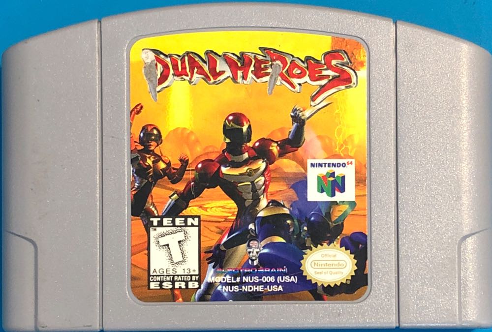 Dual Heroes - Nintendo 64 (N64) (Elecrobrain) video game collectible - Main Image 2