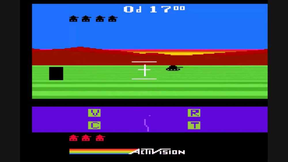 Robot Tank - Atari 2600 (Activision) video game collectible - Main Image 4