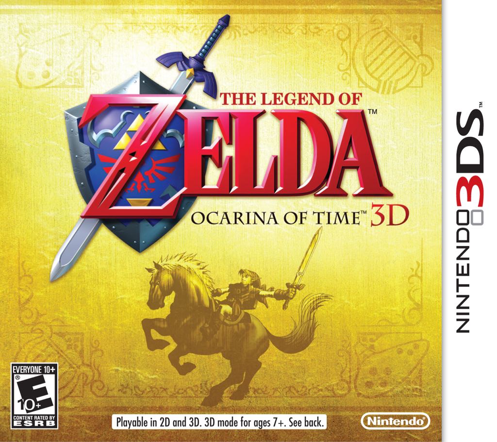 Legend of Zelda: Ocarina Of Time 3D - Nintendo 3DS video game collectible - Main Image 1