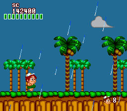 New Adventure Island - PC Engine (Hudson Software - 1) video game collectible [Barcode 4988607200589] - Main Image 2