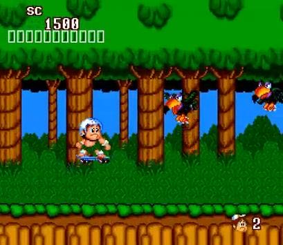 New Adventure Island - PC Engine (Hudson Software - 1) video game collectible [Barcode 4988607200589] - Main Image 3