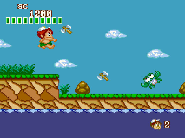 New Adventure Island - PC Engine (Hudson Software - 1) video game collectible [Barcode 4988607200589] - Main Image 4