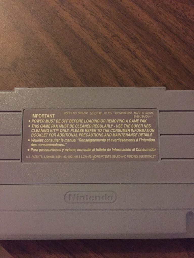 Super Mario RPG Legend of the Seven Stars - Nintendo Super Nintendo Entertainment System (SNES) video game collectible - Main Image 2