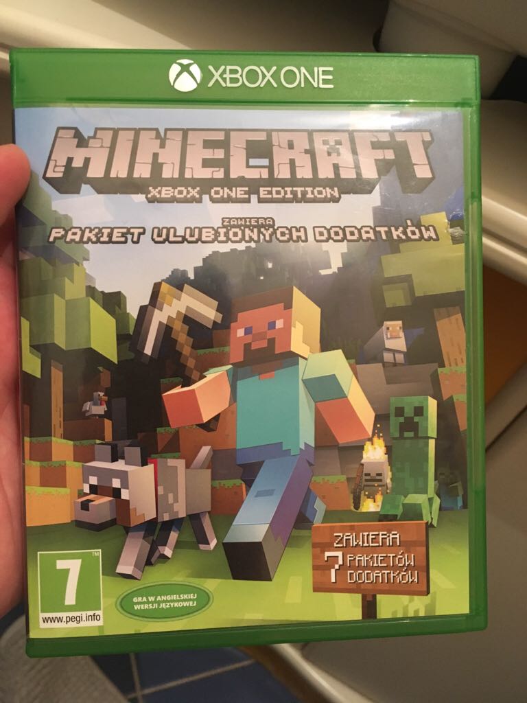 Minecraft - Microsoft Xbox One video game collectible [Barcode 889842105452] - Main Image 1
