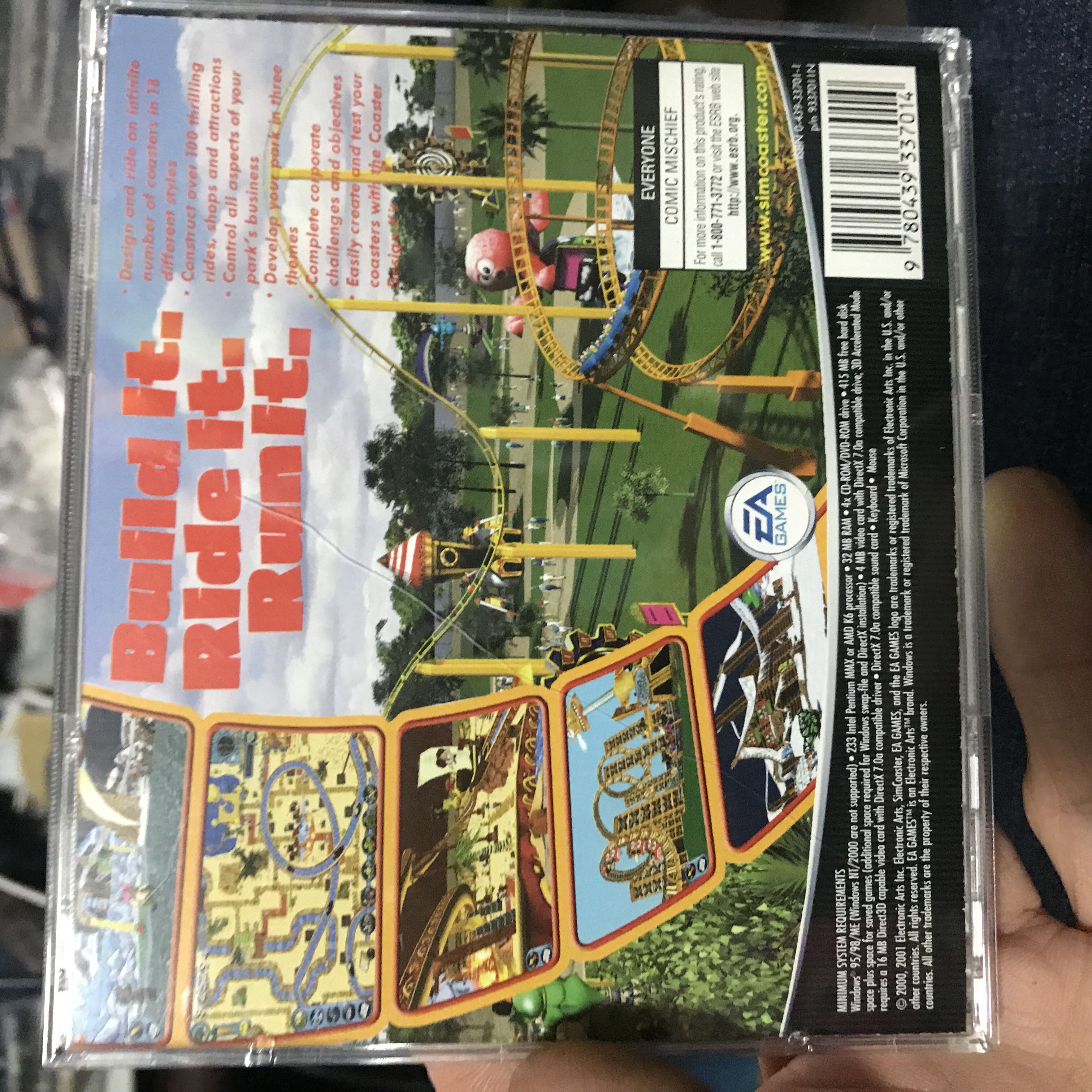 Sim Coaster - PC video game collectible [Barcode 014633142570] - Main Image 2
