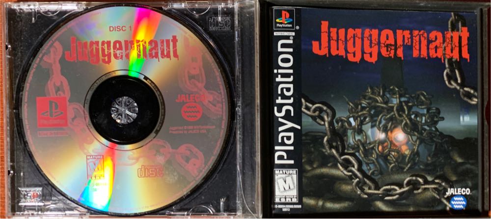 Juggernaut - Sony PlayStation (Jaleco - 1) video game collectible [Barcode 032264500132] - Main Image 3