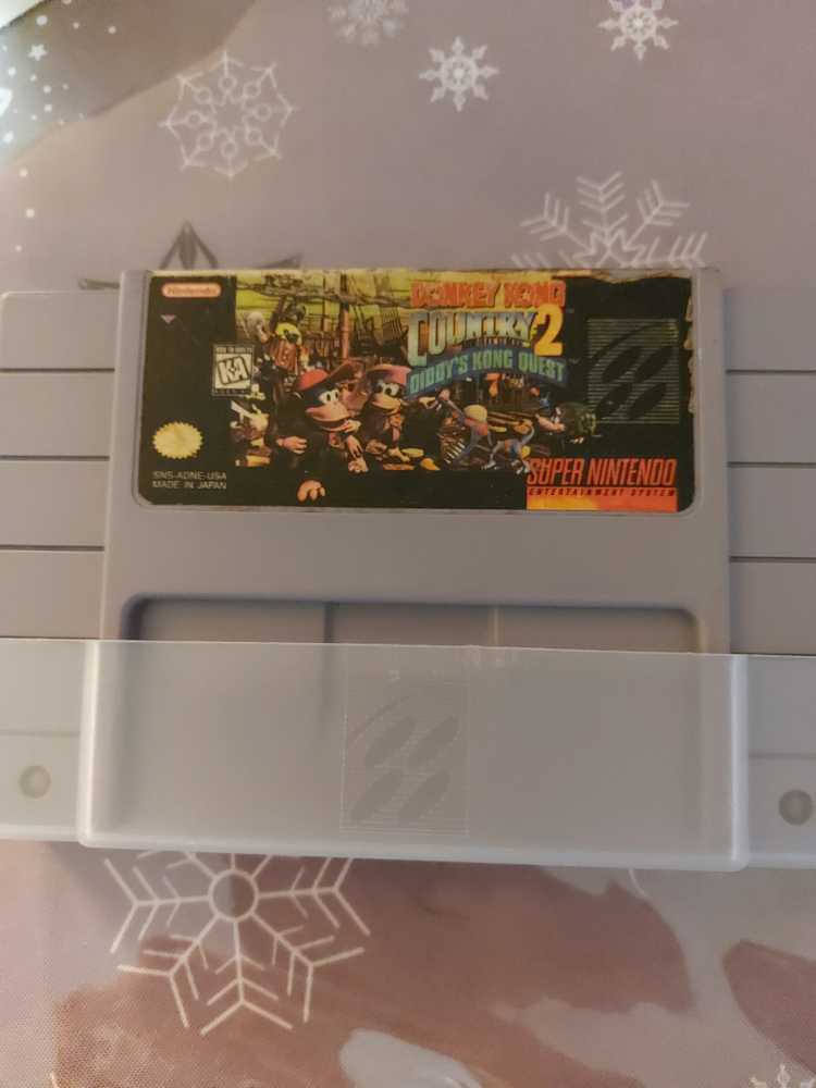 Donkey Kong Country 2: Diddy’s Kong Quest - Nintendo Super Nintendo Entertainment System (SNES) (Nintendo - 2) video game collectible - Main Image 2