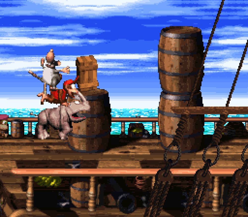 Donkey Kong Country 2: Diddy’s Kong Quest - Nintendo Super Nintendo Entertainment System (SNES) (Nintendo - 2) video game collectible - Main Image 4