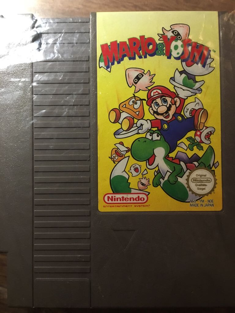 Mario & Yoshi - Nintendo Wii U Virtual Console (Nintendo - 1-2) video game collectible [Barcode 0045496630690] - Main Image 2