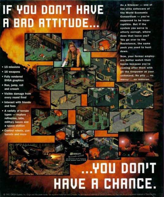 Crusader: No Remorse - CD Projekt GOG (Origin Systems - 1) video game collectible [Barcode 014633059434] - Main Image 2