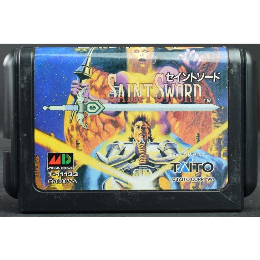 Saint Sword セイントソード - Sega Megadrive (Cyclone System - 1) video game collectible [Barcode 4988611910061] - Main Image 4