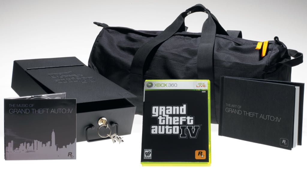 Grand Theft Auto IV: Special Edition - Microsoft Xbox 360 (Rockstar Games - 1) video game collectible [Barcode 0710425392429] - Main Image 2