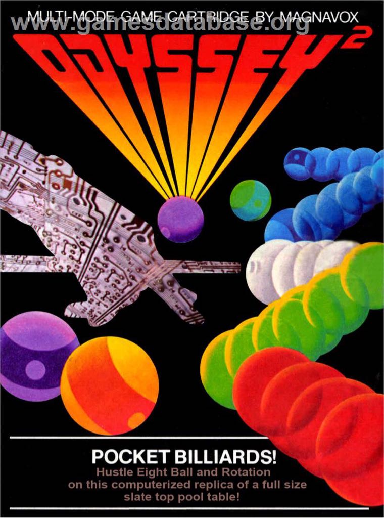 Pocket Billiards! - Magnavox Odyssey II video game collectible - Main Image 1