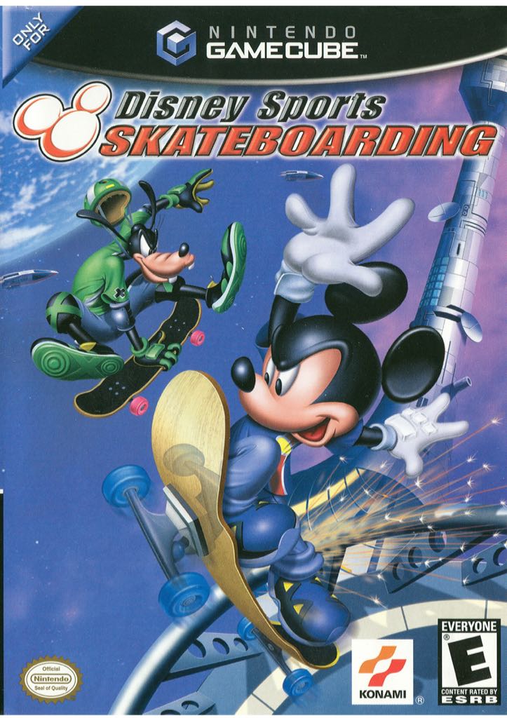 Disney Sports Skateboarding - Nintendo GameCube (Konami - 2) video game collectible - Main Image 1