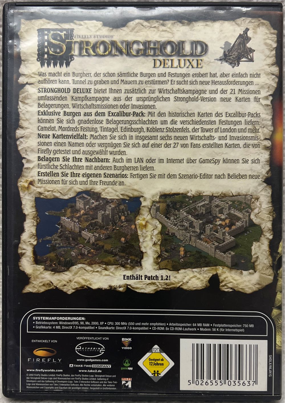 Stronghold Deluxe - PC (Firefly) video game collectible [Barcode 5026555035637] - Main Image 2