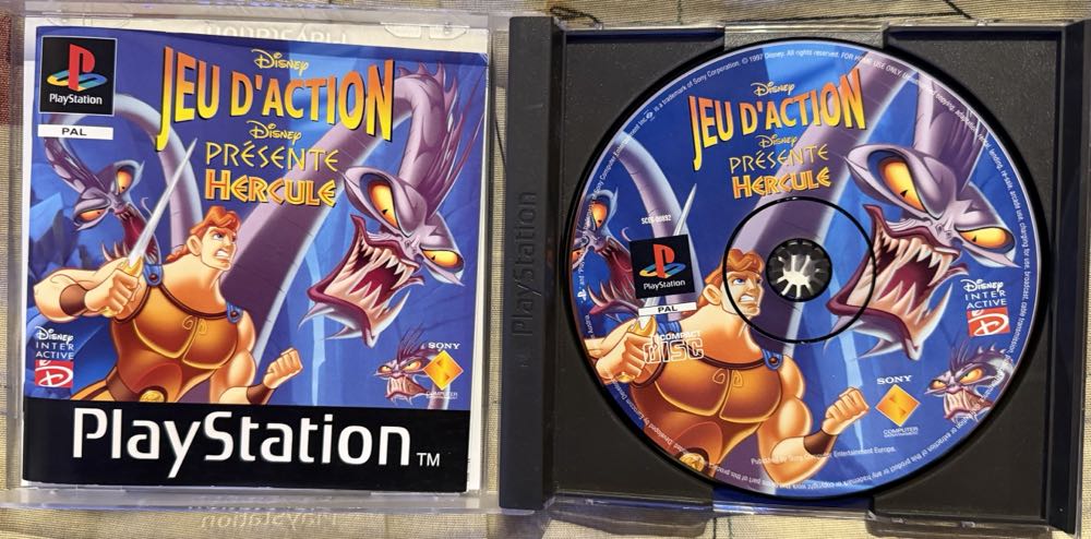 Hercules - Sony PlayStation (Disney Interactive Studios - 1) video game collectible [Barcode 711719693420] - Main Image 3