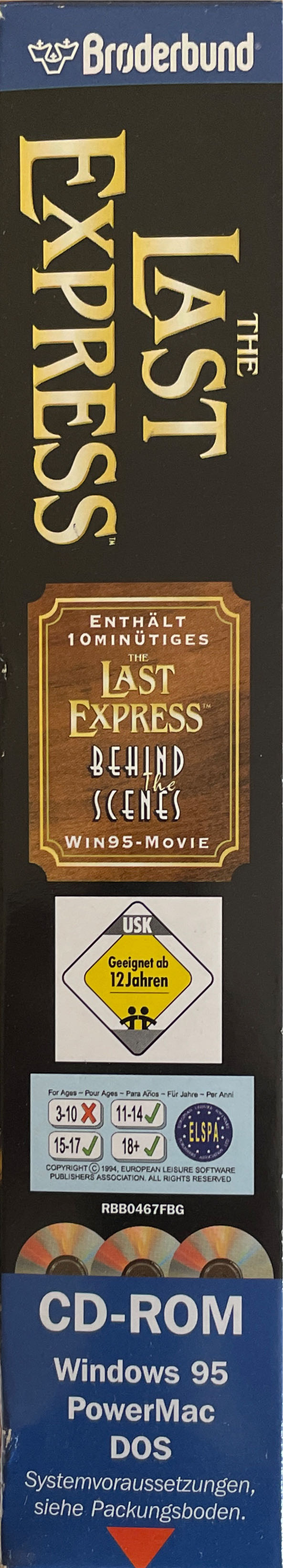 The Last Express - PC (Koch Media Deutschland GmbH) video game collectible [Barcode 5030079304674] - Main Image 4