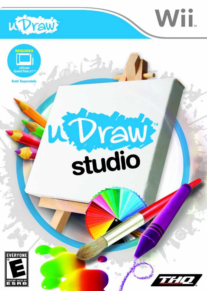 U Draw Studio - Nintendo Wii video game collectible - Main Image 2