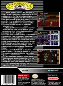 Battletoads in Battlemaniacs - Nintendo Super Nintendo Entertainment System (SNES) (Tradewest - 1-2) video game collectible [Barcode 045496330071] - Main Image 2