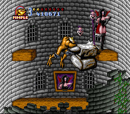 Battletoads in Battlemaniacs - Nintendo Super Nintendo Entertainment System (SNES) (Nintendo - 1 Ã 2 joueurs) video game collectible - Main Image 4