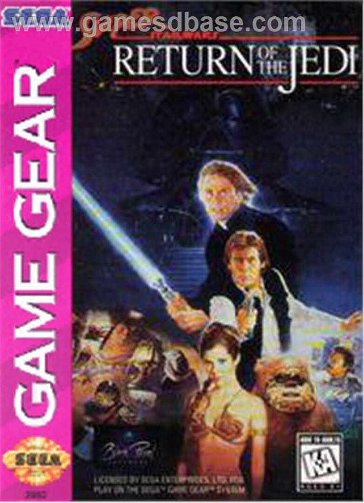 Super Star Wars Return of the Jedi - Sega Game Gear video game collectible - Main Image 1