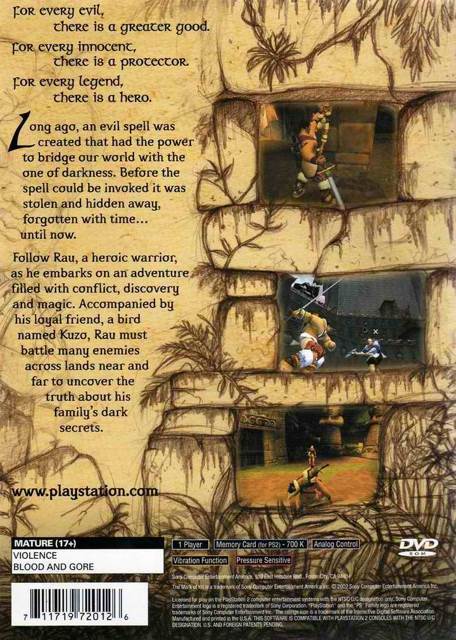 The Mark of Kri - Sony PlayStation 2 (PS2) (Sony Computer Entertainment America - 1) video game collectible [Barcode 711719720126] - Main Image 2