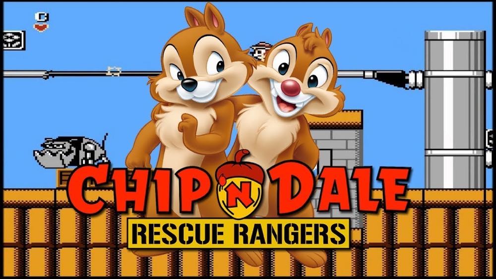 Chip and Dale Rescue Rangers - Nintendo Entertainment System (NES) (1-2) video game collectible - Main Image 4