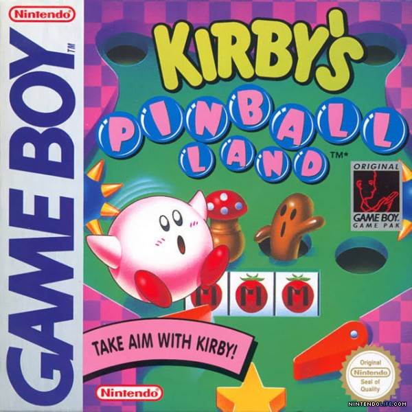Kirby’s Pinball Land - Nintendo Game Boy video game collectible - Main Image 1