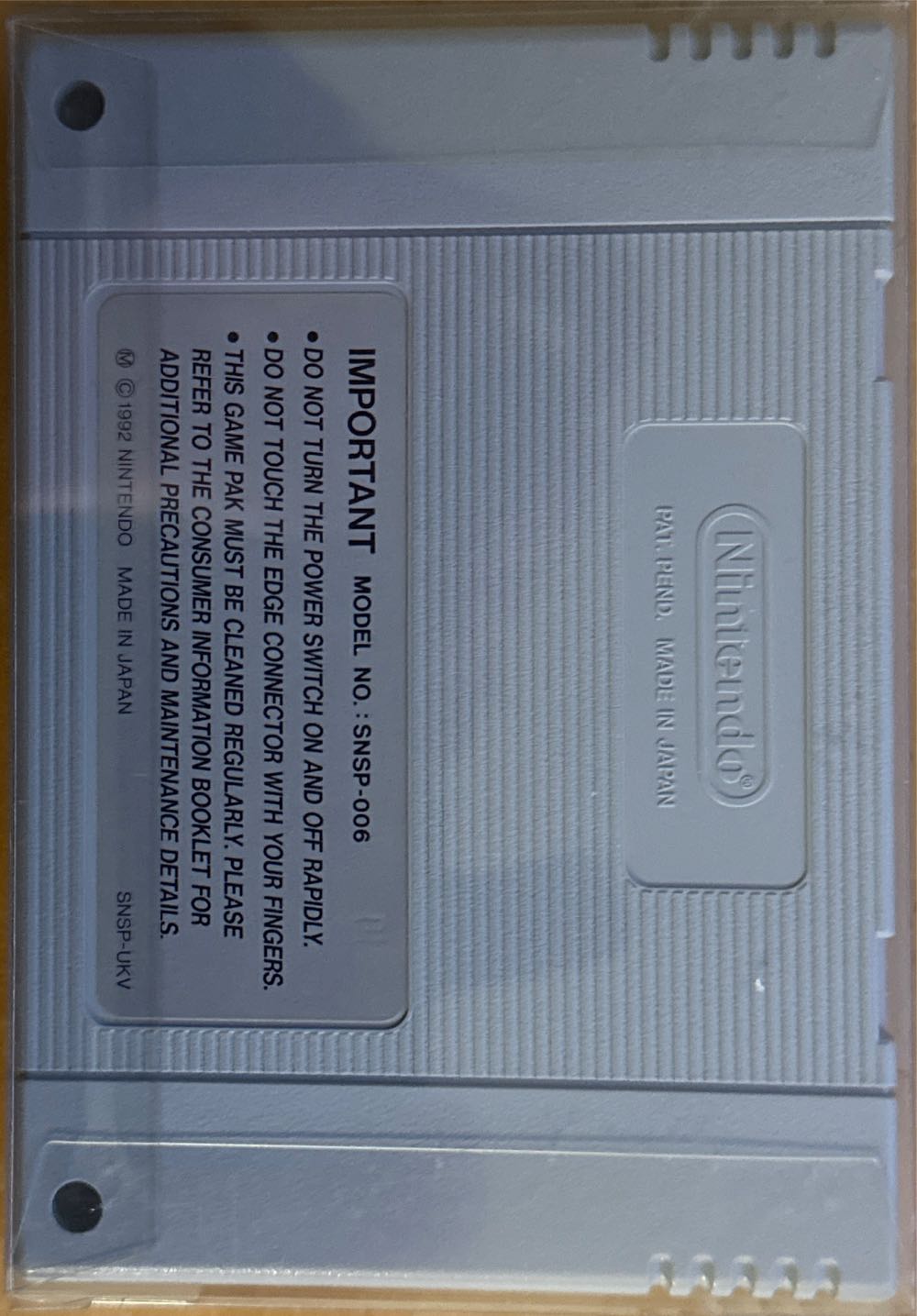 Alien3 - Nintendo Super Nintendo Entertainment System (SNES) video game collectible - Main Image 2