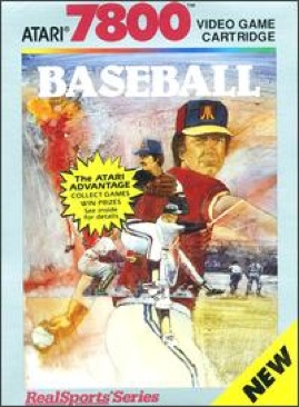 Pete Rose Baseball - Atari 7800 video game collectible - Main Image 1