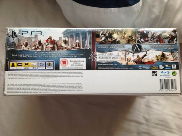 Assassin’s Creed Brotherhood - Codex Edition - Sony PlayStation 3 (PS3) (Ubisoft - 1) video game collectible [Barcode 3307217934072] - Main Image 2