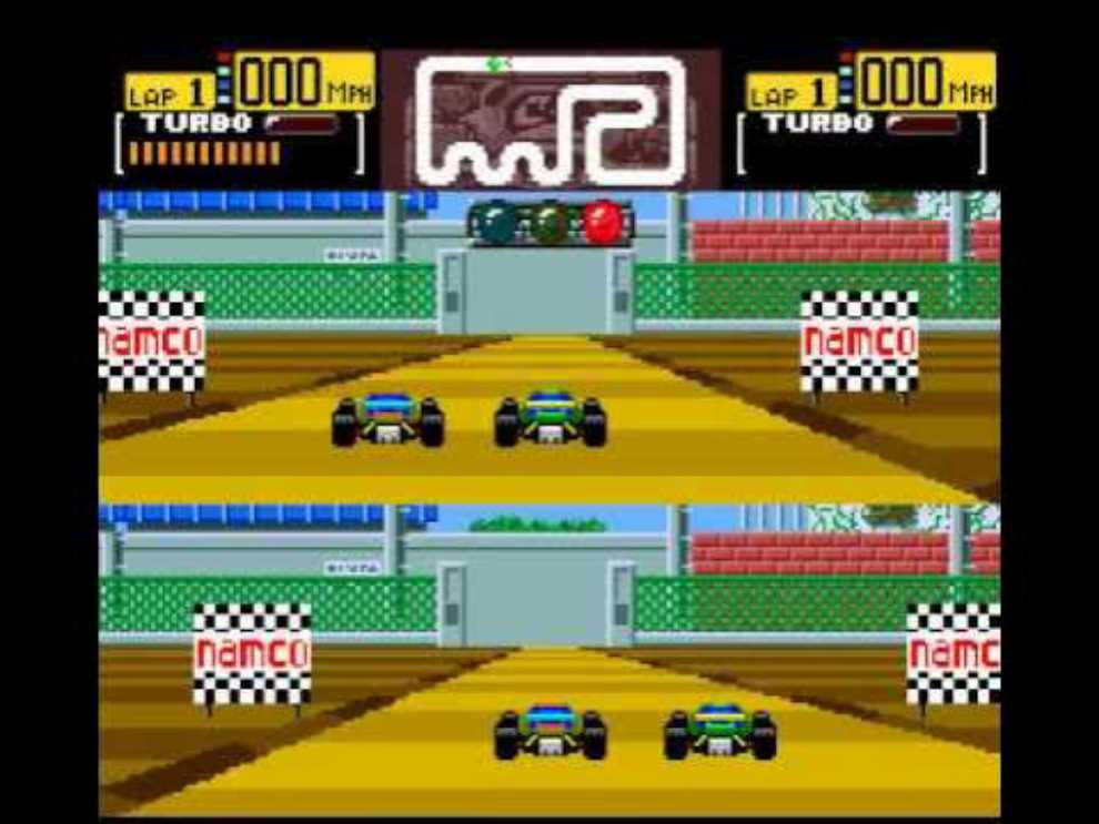 Final Lap Twin - PC Engine video game collectible - Main Image 2