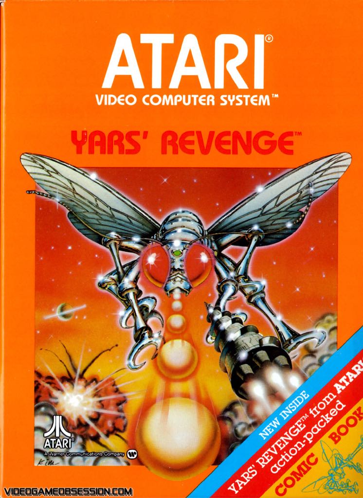 Yar’s Revenge - Atari 2600 video game collectible - Main Image 1