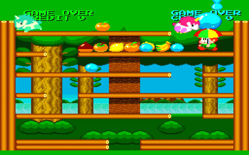 Parasol Stars - PC Engine (Taito - 1-2) video game collectible [Barcode 4988611900161] - Main Image 3