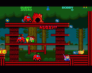 Parasol Stars - PC Engine (Taito - 1-2) video game collectible [Barcode 4988611900161] - Main Image 4