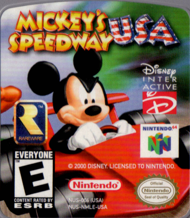 Mickey’s Speedway USA - Nintendo 64 (N64) video game collectible - Main Image 3