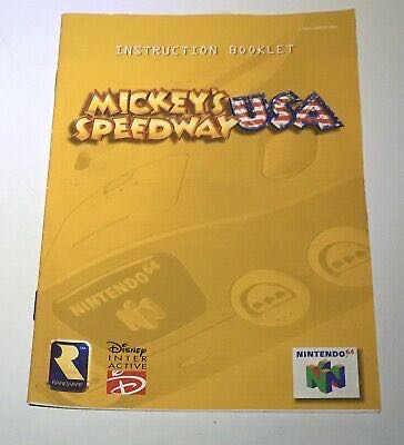 Mickey’s Speedway USA - Nintendo 64 (N64) (Nintendo - 1-4) video game collectible - Main Image 3
