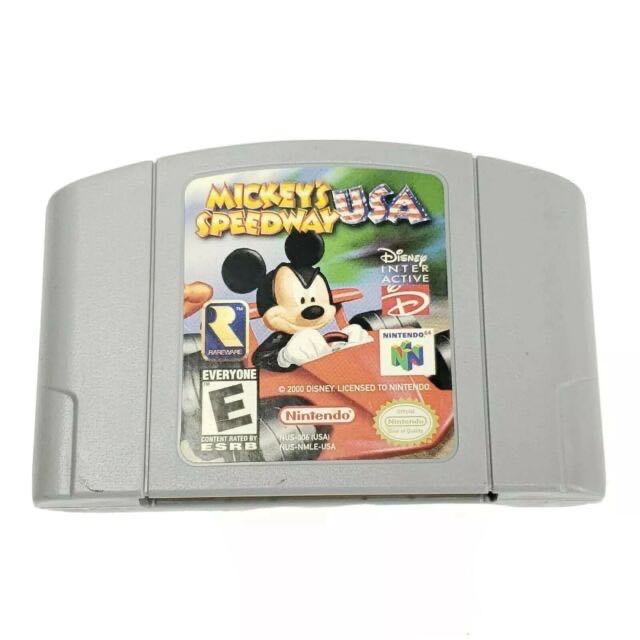 Mickey’s Speedway USA - Nintendo 64 (N64) (Nintendo - 1-4) video game collectible - Main Image 4